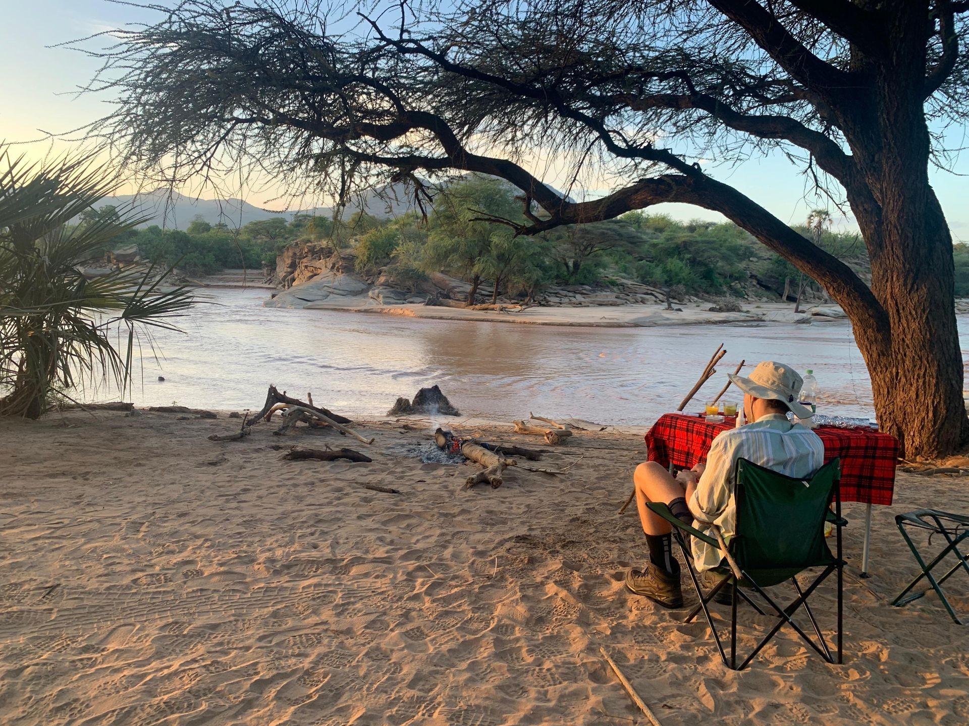 Camping at shaba national park